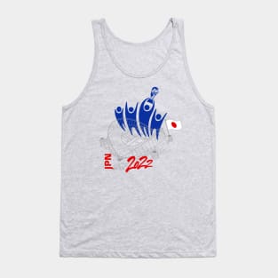 Japan World Cup Soccer 2022 Tank Top